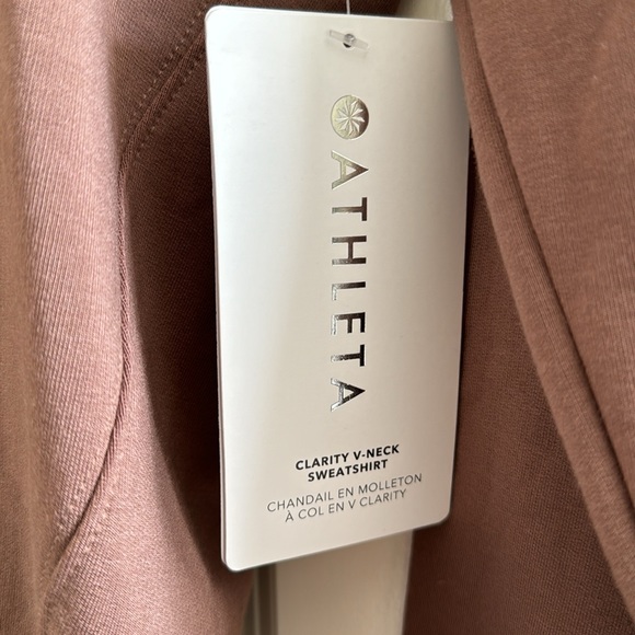 Clarity V neck sweatshirt - Picture 2 of 4